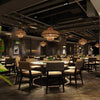 Modern Multi-layered Rattan Pendant Light