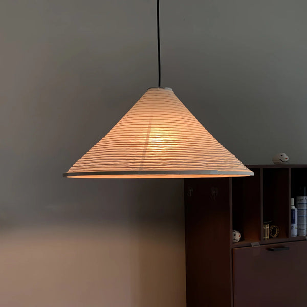 Wabi-Sabi Prism Paper Pendant Light