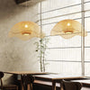 Stylish Wave Bamboo Pendant Light