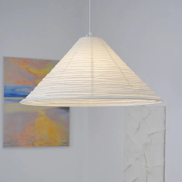 Wabi-Sabi Prism Paper Pendant Light