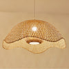 Stylish Wave Bamboo Pendant Light