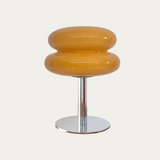Finn Bauhaus Minimalist Glass Table Lamp | Mid-Century Modern Desk Light
