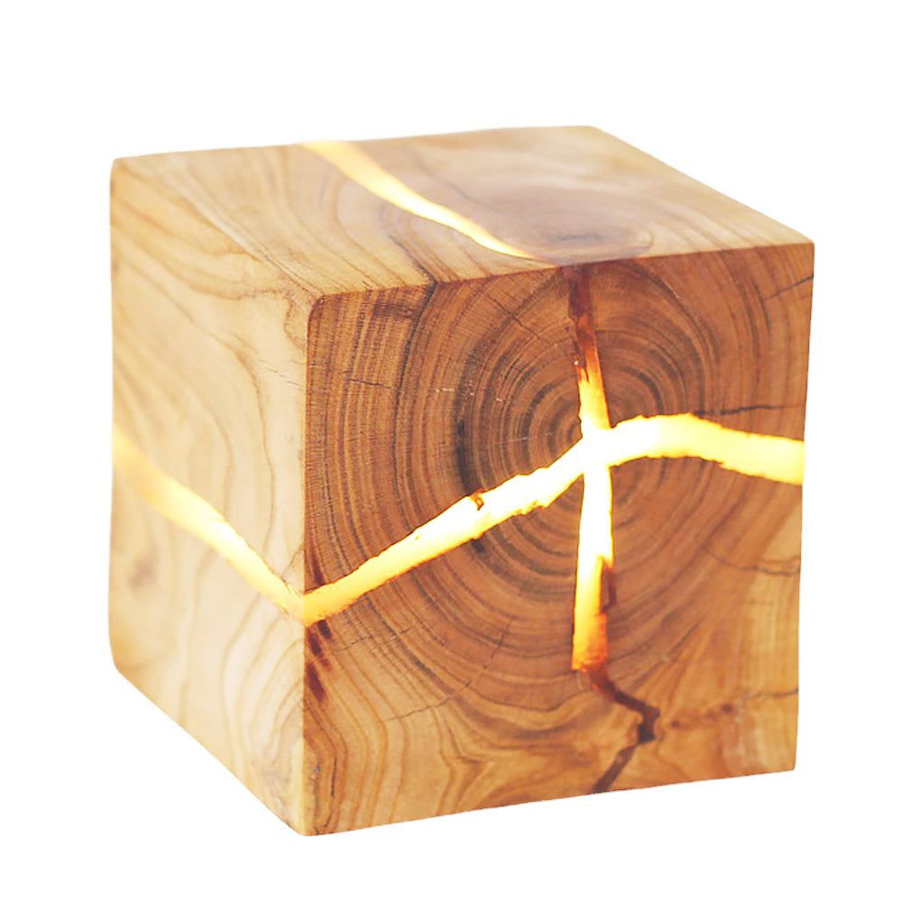Cracked Wood Grain Design Wall Sconce Li002143