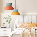 Lucie Nordic Color Block Pendant Light - Modern Minimalist Hanging Lamp