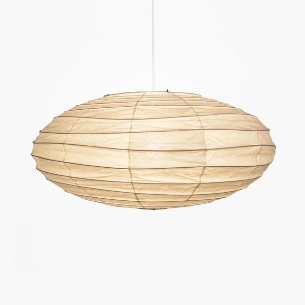 Wabi-Sabi Round Silk Pendant Light