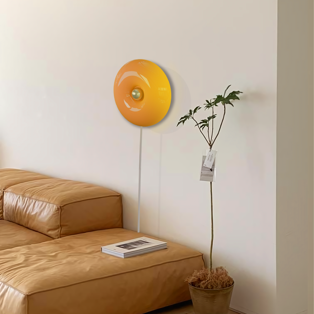 Thom Round Glass Dimmable Wall Sconce | Modern Luxury Indoor Lighting
