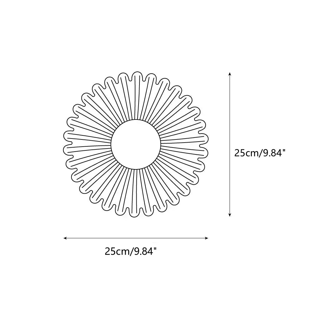 Marenys Modern Ceramic Flower Wall Light | Nordic Wabi-Sabi Sconce