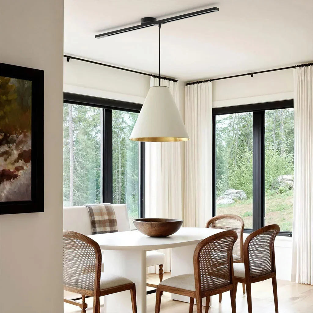 Morris 360° Rotatable Movable Ceiling Rail for Pendant Lights | Ailampplus