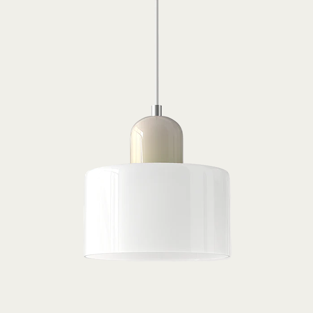Keeve Morandi Small Glass Pendant Light | Modern Bauhaus Minimalist Lamp