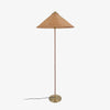 Minimalist Cone Bamboo Floor Light