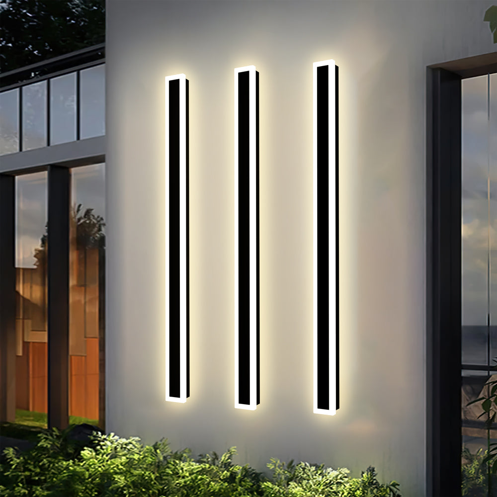 Clement Modern Vertical LED Wall Sconce - Minimalist Ambient Accent Light