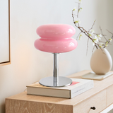 Finn Bauhaus Minimalist Glass Table Lamp | Mid-Century Modern Desk Light