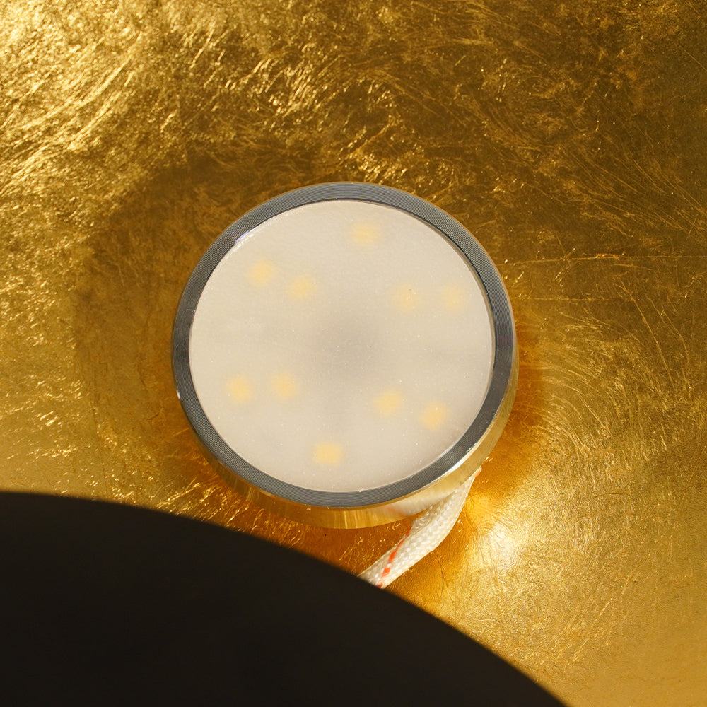 Applique murale LED réglable Rothe – Applique moderne Halo pour la décoration intérieure