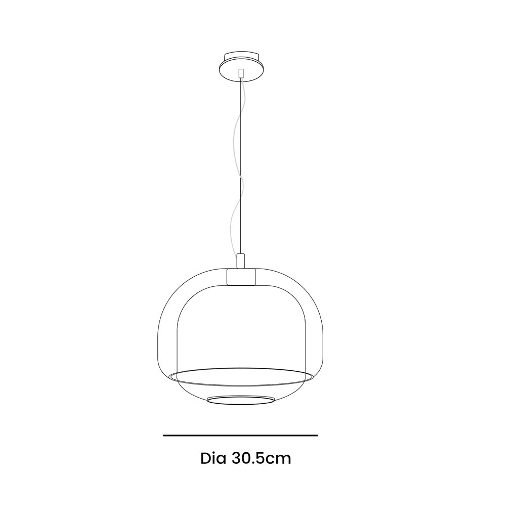 Pericles Colorful Spherical Glass Pendant Light | Modern Art Ceiling Lamp