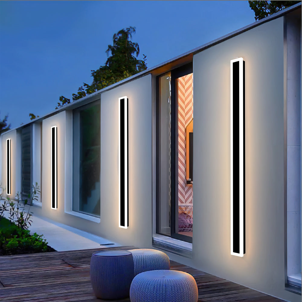 Clement Modern Vertical LED Wall Sconce - Minimalist Ambient Accent Light