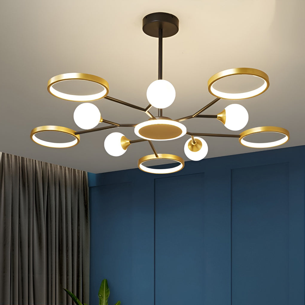 Circles Led Modern Ceiling Lights Li001939