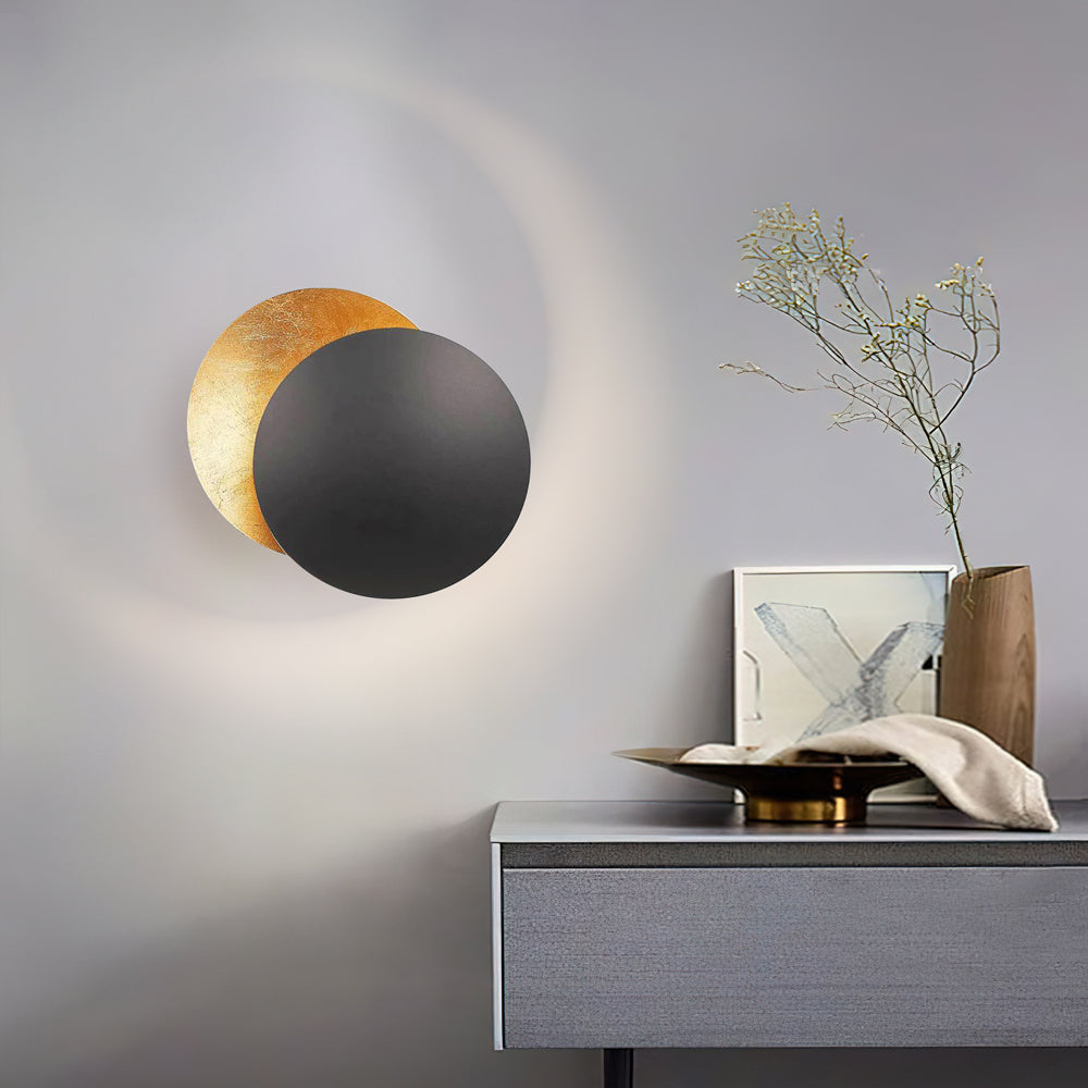 Applique murale LED réglable Rothe – Applique moderne Halo pour la décoration intérieure