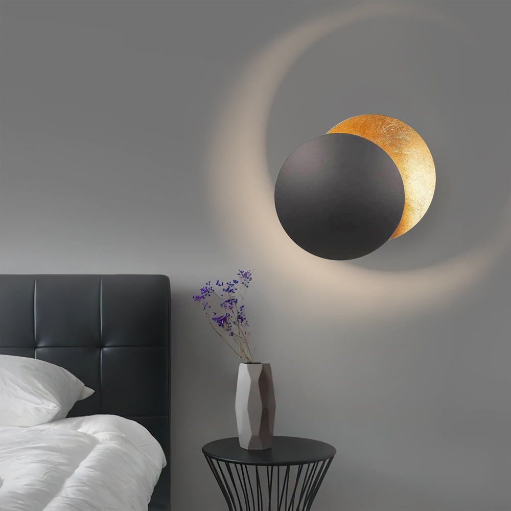 Applique murale LED réglable Rothe – Applique moderne Halo pour la décoration intérieure