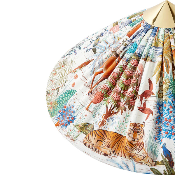 Minimalist Cone Bamboo Floor Light