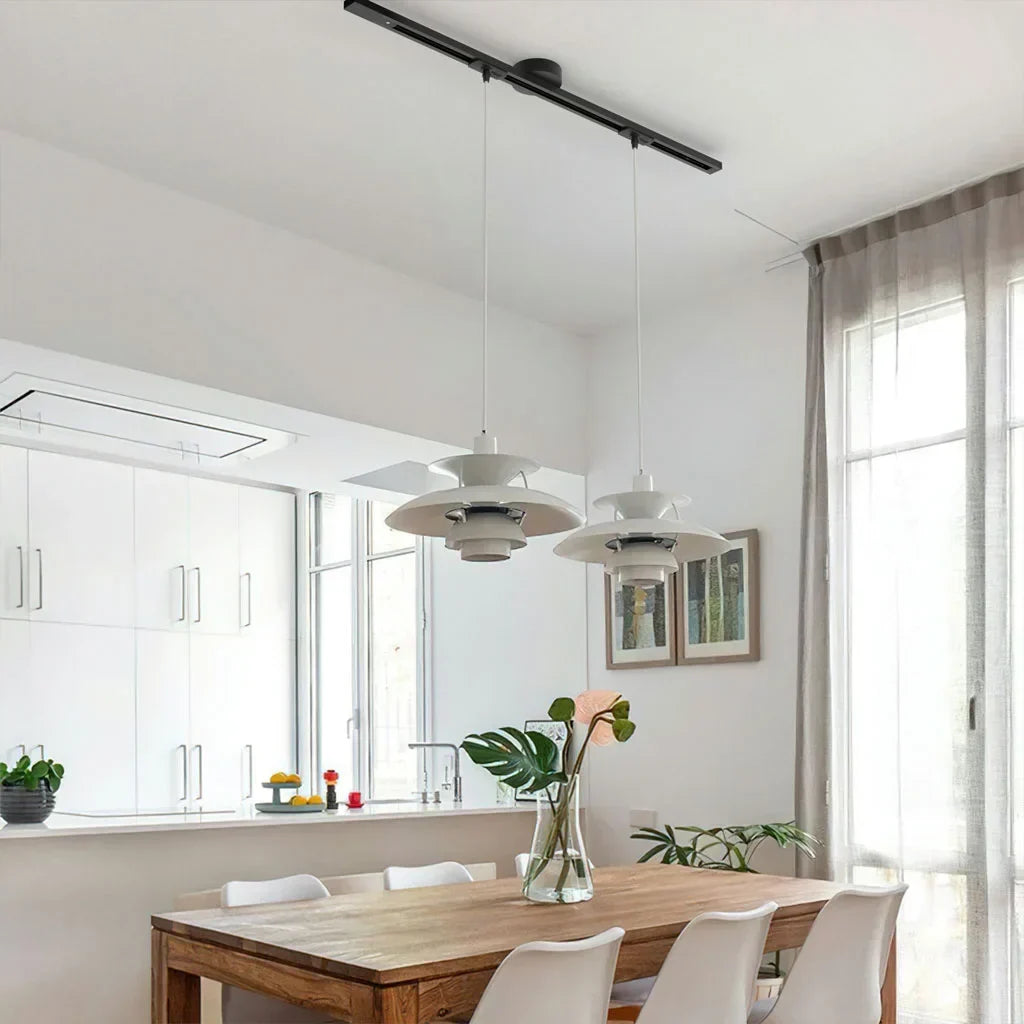 Morris 360° Rotatable Movable Ceiling Rail for Pendant Lights | Ailampplus