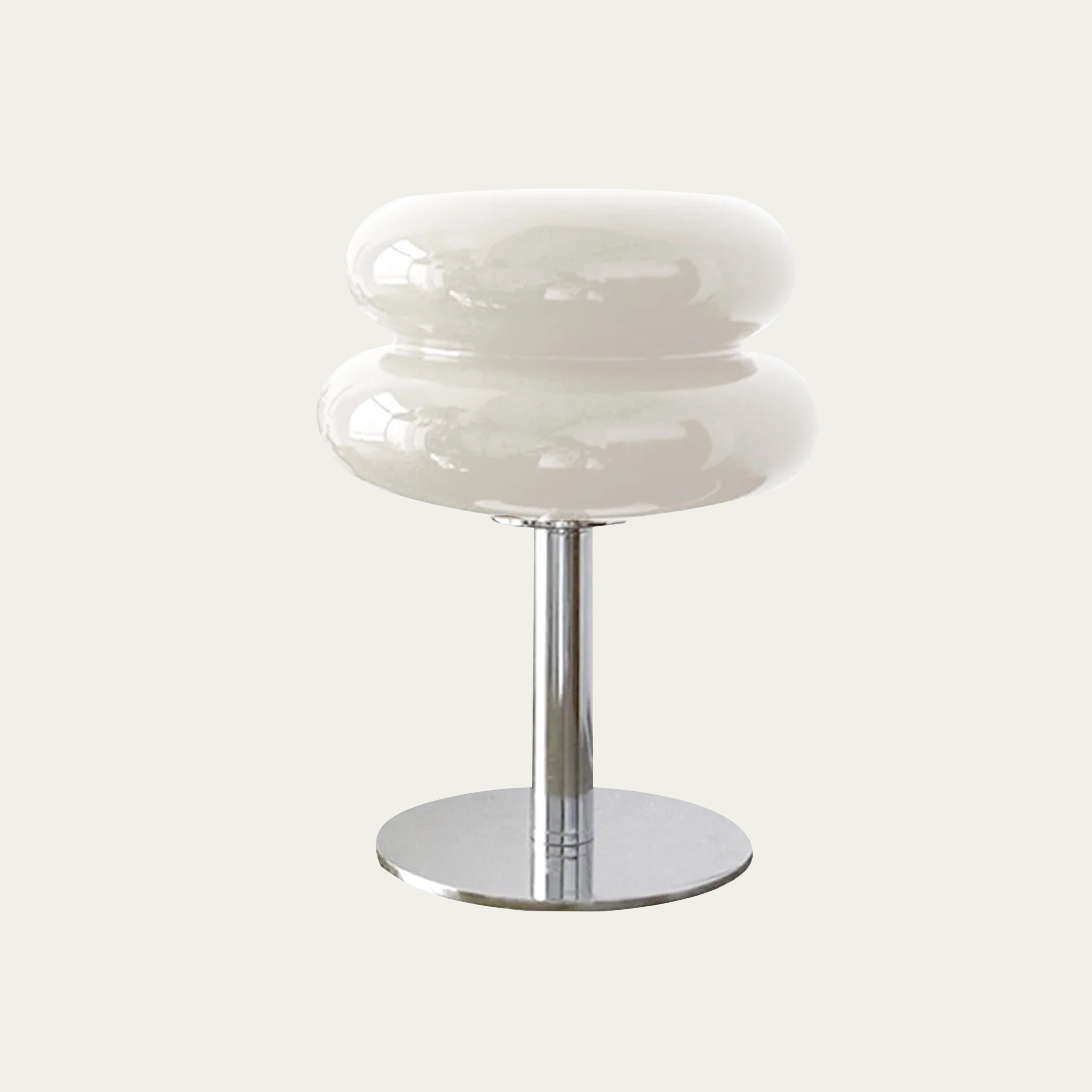 Finn Bauhaus Minimalist Glass Table Lamp | Mid-Century Modern Desk Light