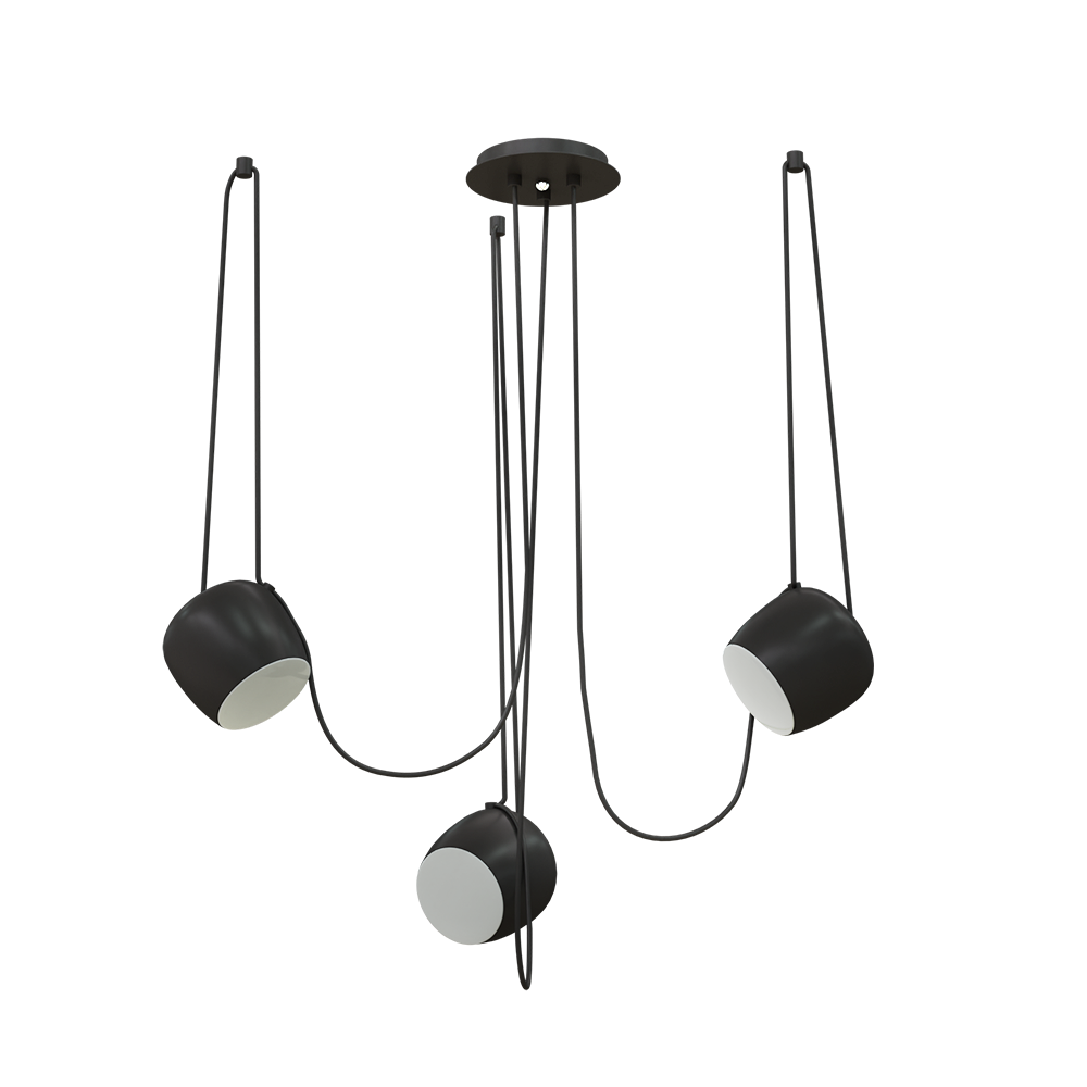 Torv, Suspension Moderne à Intensité Variable Multi-Lumière - Lustre de Style Nordique