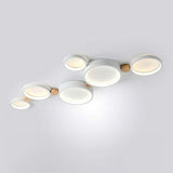 Alina Macaron Circle Array LED Ceiling Light - Modern Minimalist Flush Mount