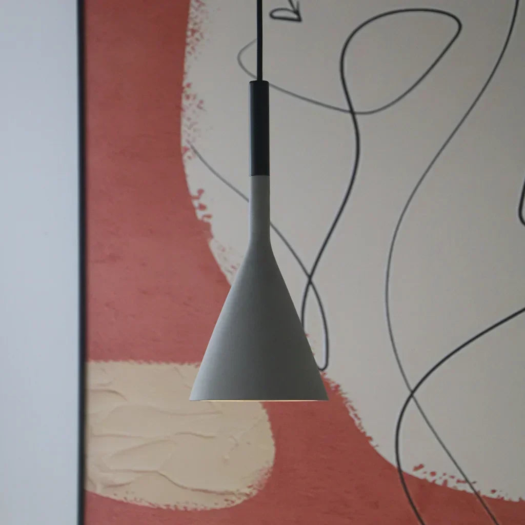 Laval Modern Cement Pendant Light - Industrial Concrete Hanging Lamp