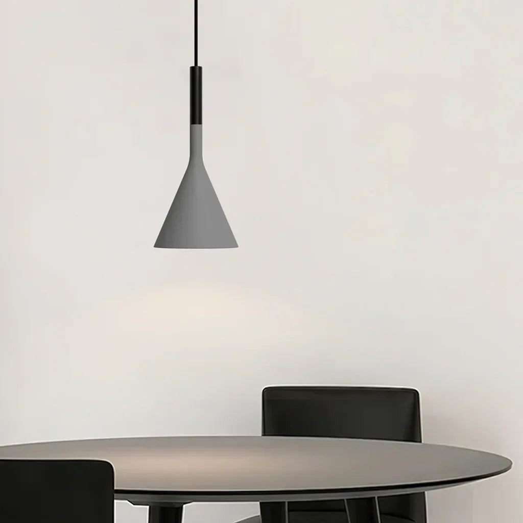 Laval Modern Cement Pendant Light - Industrial Concrete Hanging Lamp
