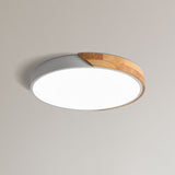 Plafonnier LED Dimmable Apollo Macaron - Rond Moderne Minimaliste Encastré