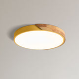 Plafonnier LED Dimmable Apollo Macaron - Rond Moderne Minimaliste Encastré