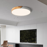 Plafonnier LED Dimmable Apollo Macaron - Rond Moderne Minimaliste Encastré