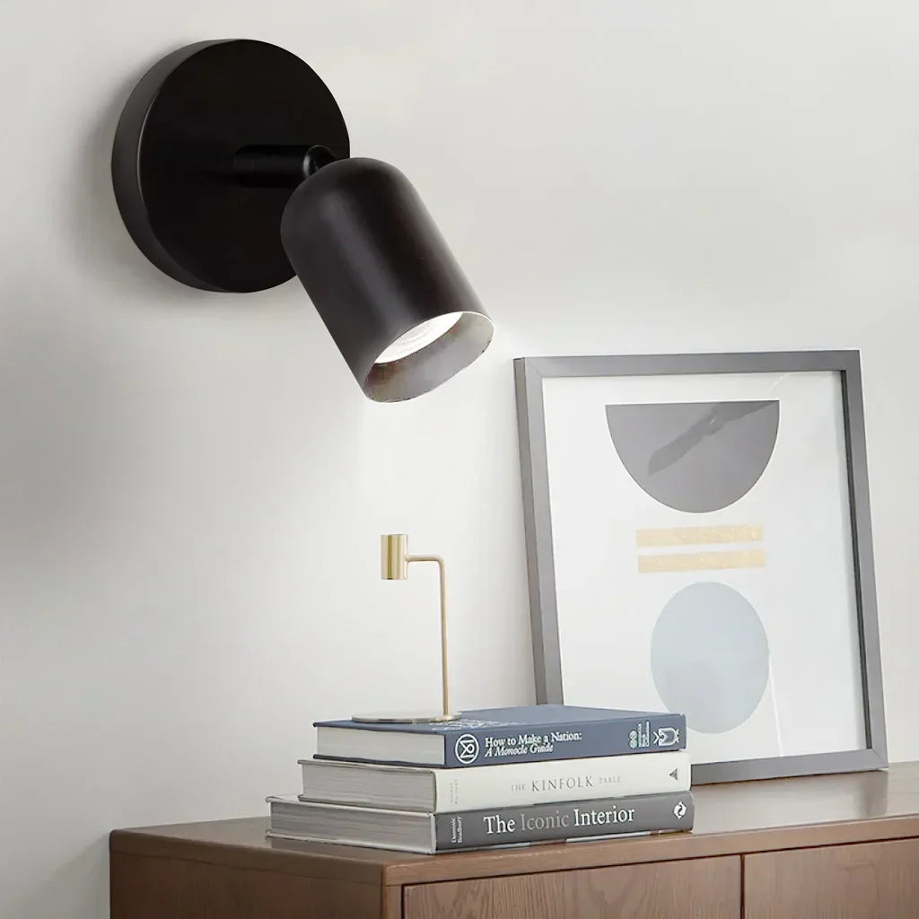 Ares Bauhaus LED Bedside Wall Light - Modern Minimalist Sconce