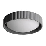 Argo Modern Concrete Flush Mount Ceiling Light - Minimalist Industrial Design