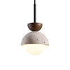 Suspension sphérique Athenis Luna Stone | Décoration moderne et minimaliste