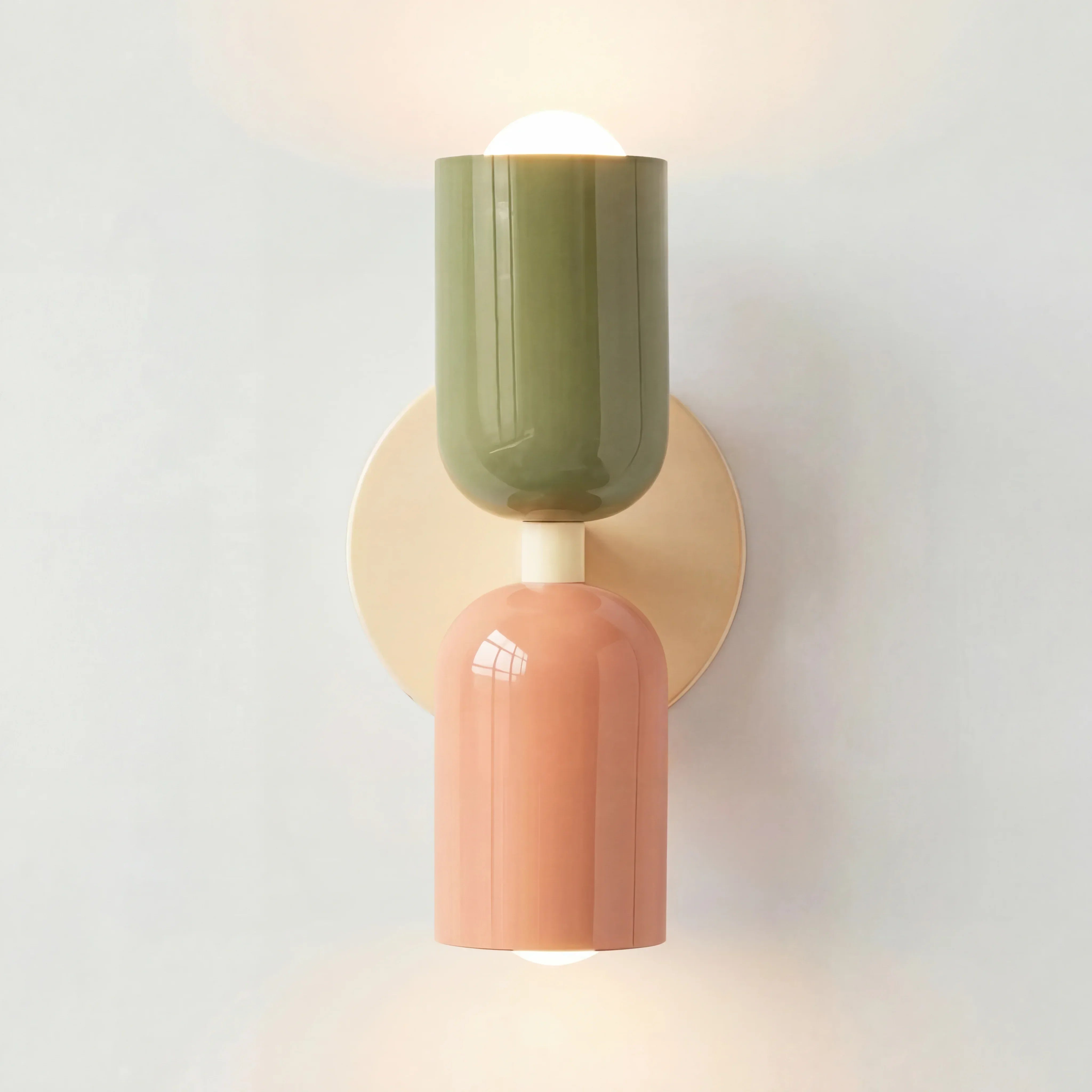 Barra Macaron Up Down Wandleuchte | Moderne nordische Wandlampe für Schlafzimmer & Wohnzimmer