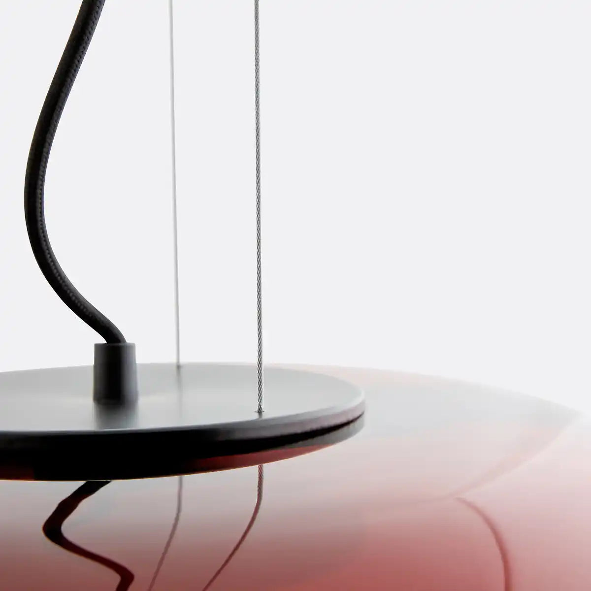 Driftelle Bauhaus Glass Pendant Light - Modern Hand-Blown Stained Glass
