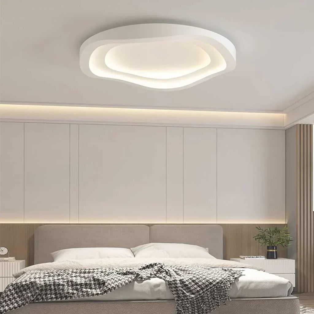 Plafonnier LED Elionis Minimaliste Ripple - Lampe Moderne Encastrée