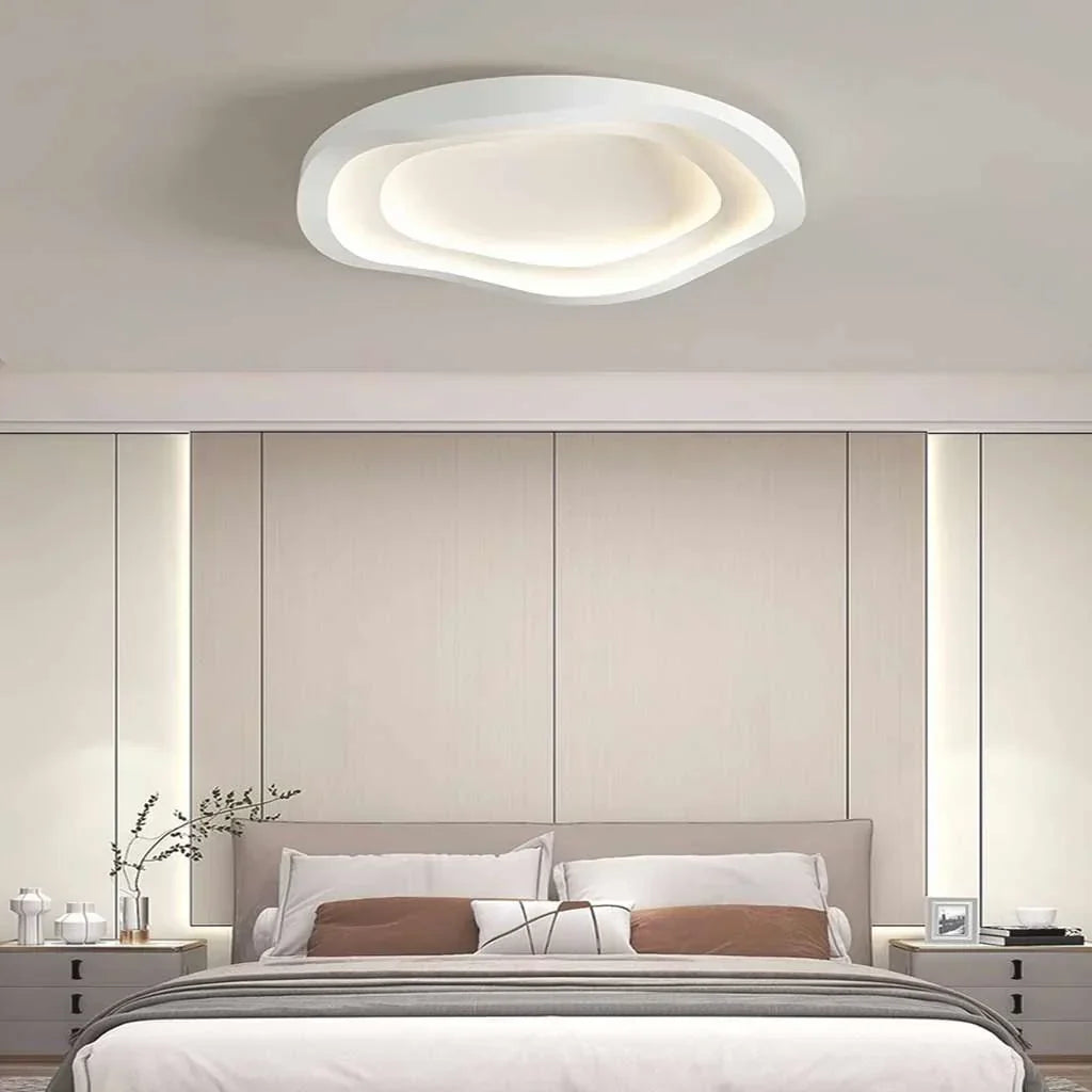 Plafonnier LED Elionis Minimaliste Ripple - Lampe Moderne Encastrée