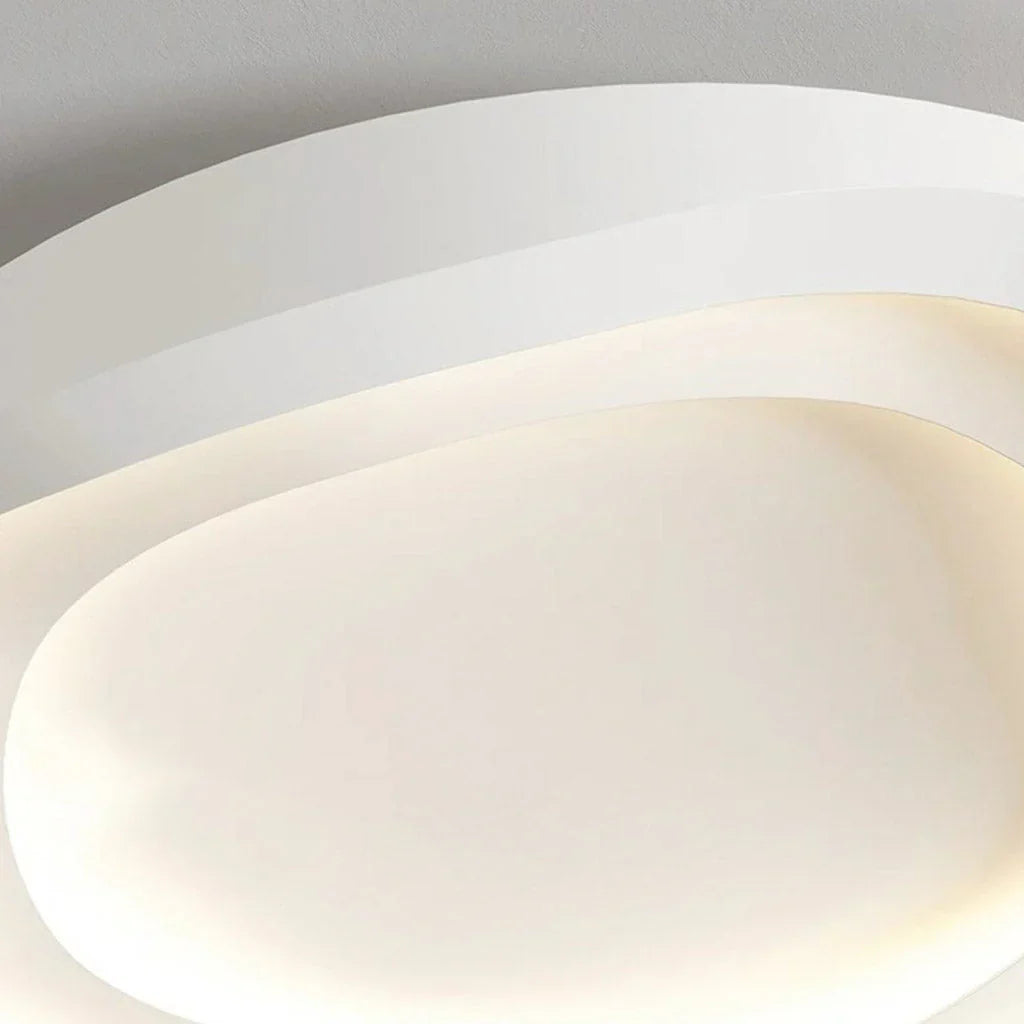 Plafonnier LED Elionis Minimaliste Ripple - Lampe Moderne Encastrée