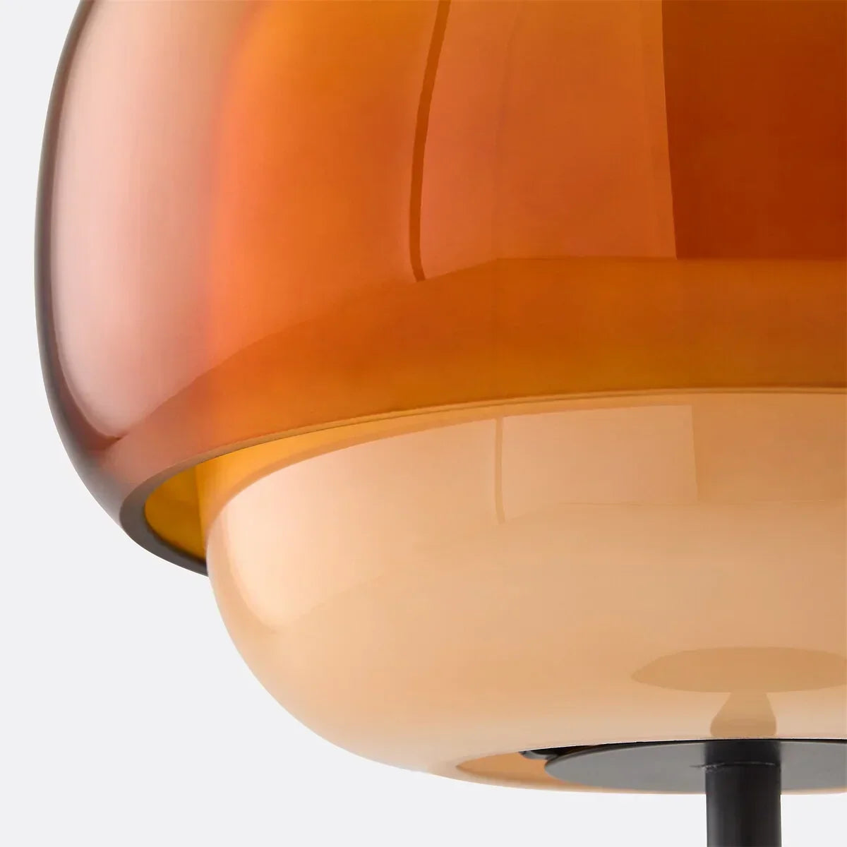 Elvrynor Nordische Bunte Glas-Tischlampe | Moderne Art Deco Nachttischleuchte