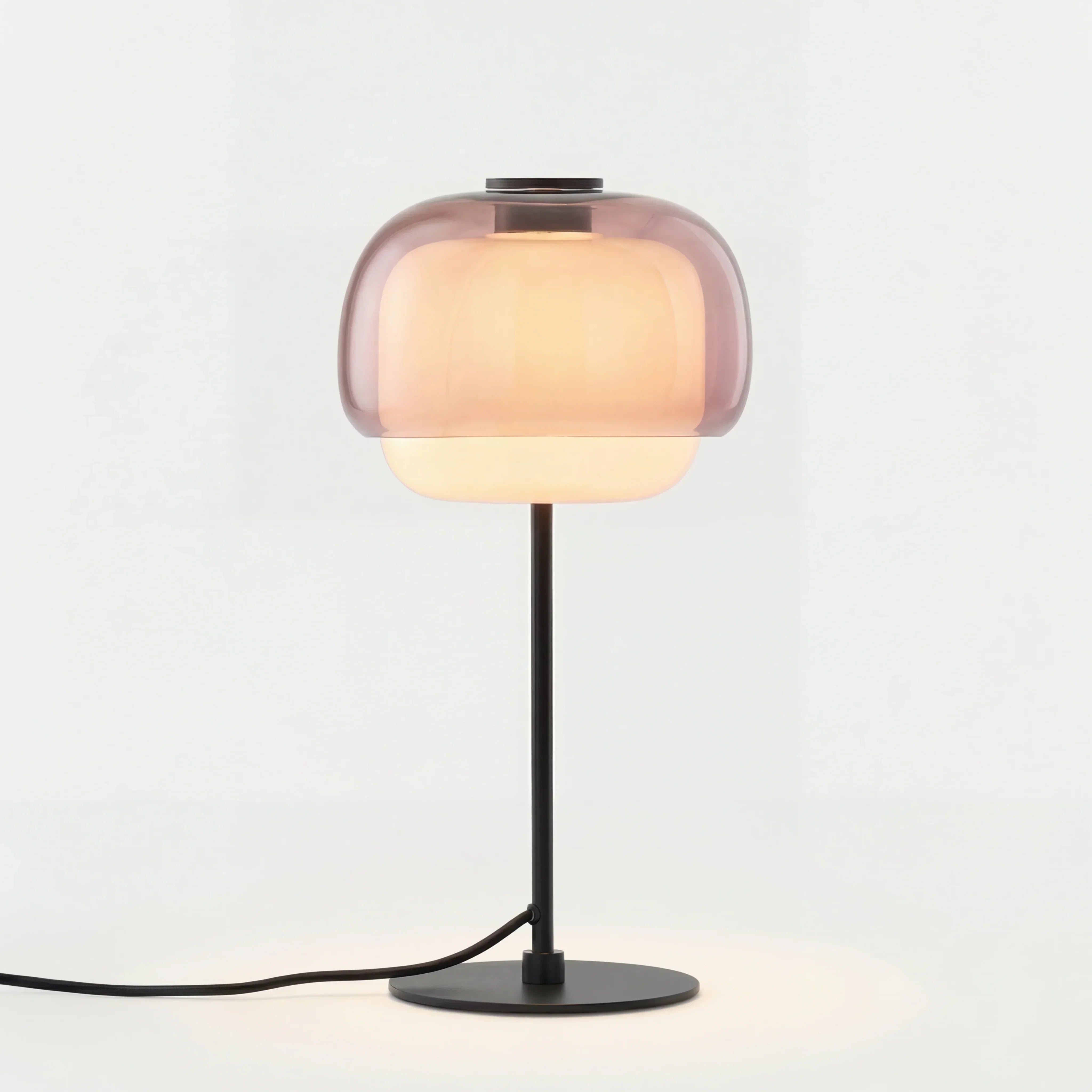 Elvrynor Nordic Colorful Glass Table Lamp | Modern Art Deco Bedside Light