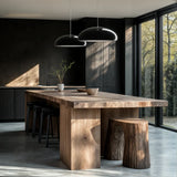 Elyndraea Nordic Bauhaus Metal Bowl Pendant Light - Modern Minimalist Decor