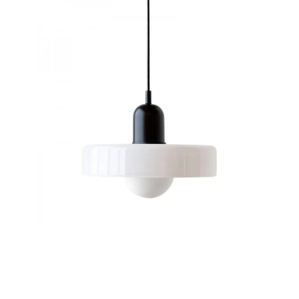 Finan Morandi Glass Disc Orb Pendant Lamp | Bauhaus Designer Lighting