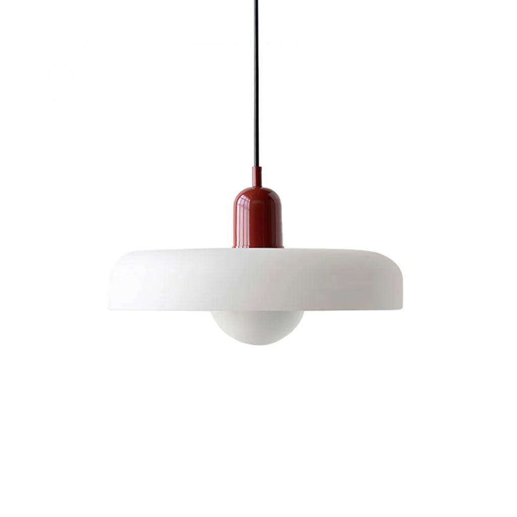 Finan Morandi Glass Disc Orb Pendant Lamp | Bauhaus Designer Lighting