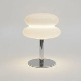Finn Bauhaus Minimalist Glass Table Lamp | Mid-Century Modern Desk Light