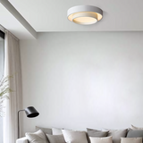Plafonnier LED moderne Flint Disc – Luminaire encastré minimaliste