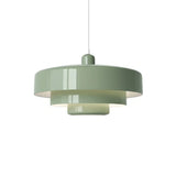 Hind Bauhaus Triple Layer Disc Pendant Light - Modern Macaron Design