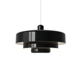 Hind Bauhaus Triple Layer Disc Pendant Light - Modern Macaron Design