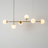Kenzo Modern Glass Orb Pendant Light - Minimalist Hanging Lamp
